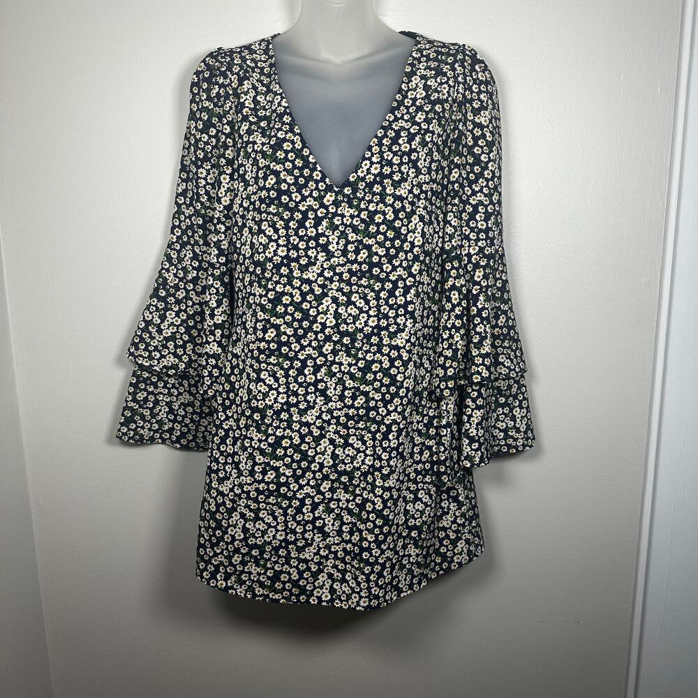 Urban Outfitters Daisy Bell Sleeve Mini Dress SMALL